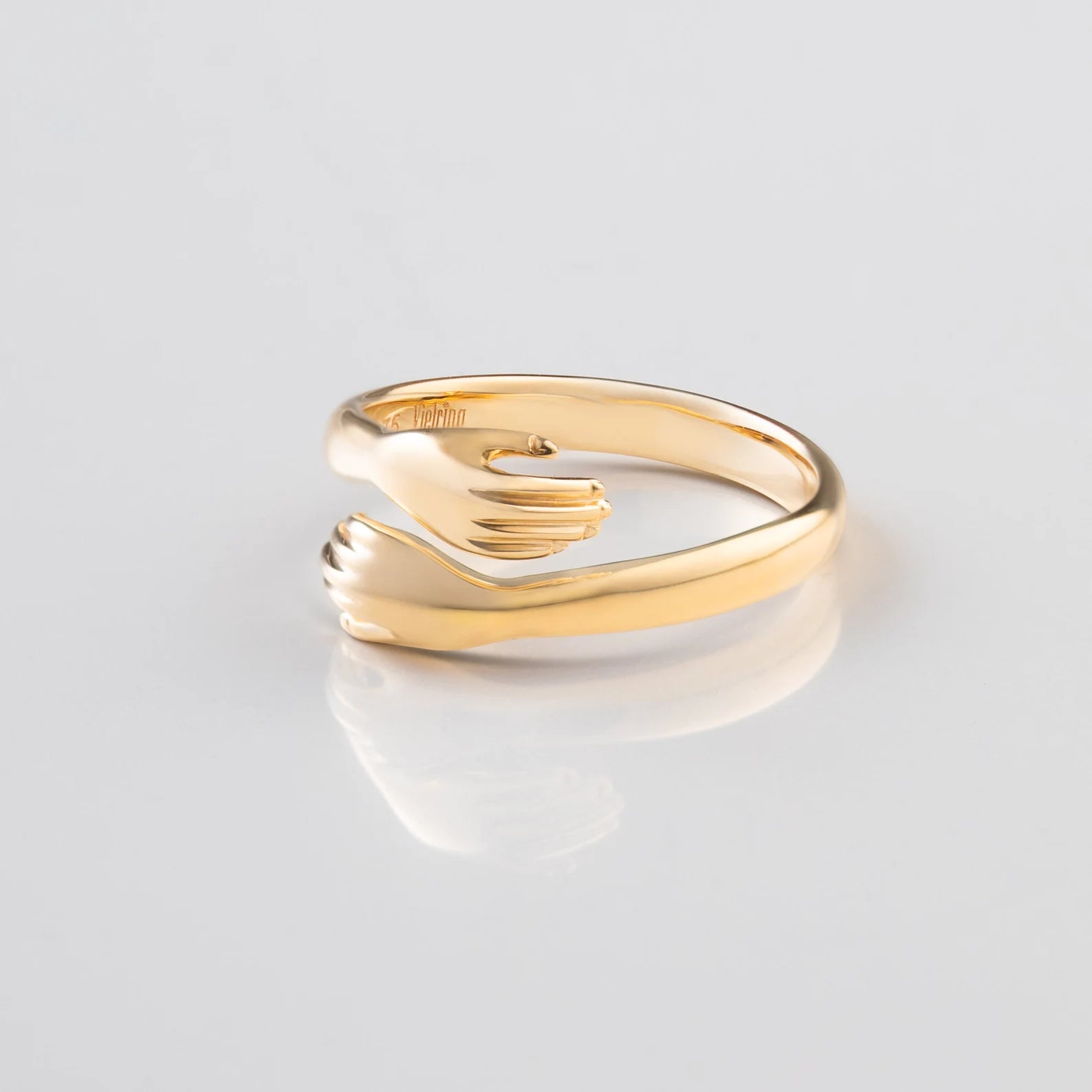 Gold Umarmender Ring